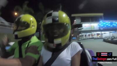 Big ass Asian GF made a homemade porn video after go karting with the BF - txxx.com