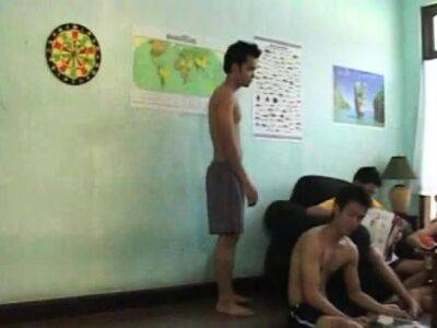 Skinny Asian amateurs jerking in group - drtuber.com