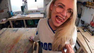 Couple Role Playing Legal Teen Start Her First Job As A Helper - hclips.com