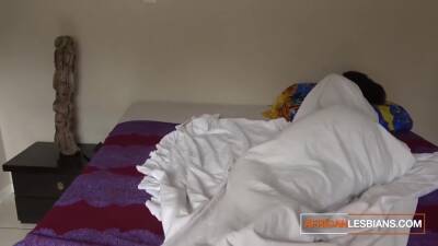 Lesbian couple begins day pussy eating ***fingering orgasm - txxx.com