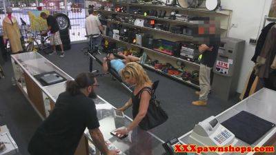 Ebony Pawnshop Amateur Facialized For Cash - hclips.com