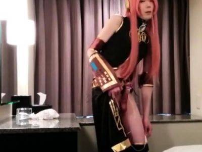 Amateur Asian CD cosplay jo - drtuber.com