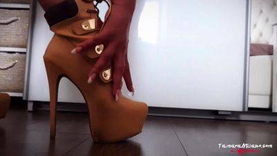 Long Foot Fetish clips at great Amateur Trampling collection - drtuber.com