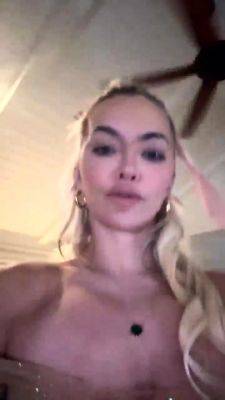 Amateur blond girl with big boobs getting fucked - drtuber.com