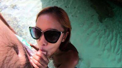 Thai amateur GF sex on deserted island - drtuber.com - Thailand