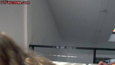 Busty round ass amateur babe rides BWC rimmed and licked - txxx.com