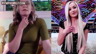 Lez MILF enjoys webcam rubbing and fingering sex with babe - hotmovs.com
