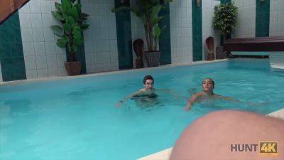 Watch as this young Czech couple pays for their sex with a quick fuck and a hot finish - sexu.com - Czech Republic