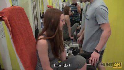 Young Czech couple goes wild in the lapin de gym: Un relations-of-friend POV - sexu.com - Czech Republic