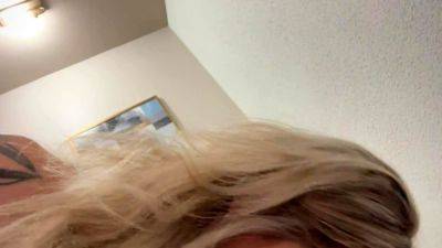 Big cock loving amateur blonde rides dick anally - drtuber.com