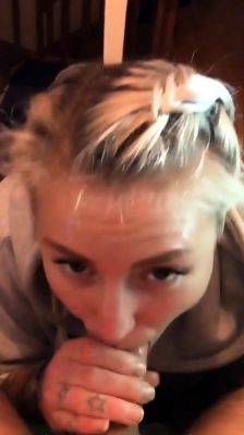 Amateur Blond Give Nice POV Blowjob - drtuber.com