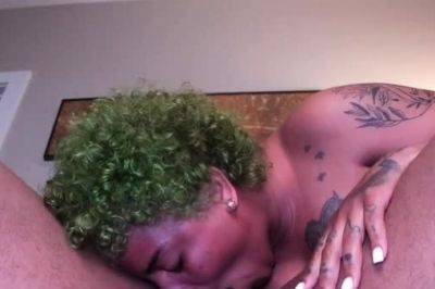 Horny and wild amateur black couple do a hardcore cam show - drtuber.com