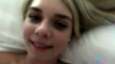 Amateur Blonde Blowjob CIM - drtuber.com