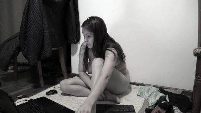 Busty Milf Smokes And Has Fun With A Stranger On Webcam - hclips.com