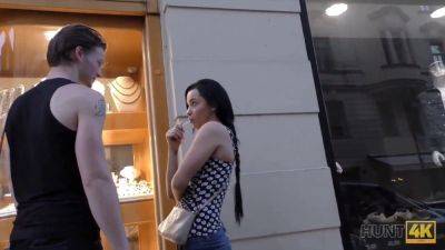 Hidden cam footage of a teen getting cash for a POV blowjob - sexu.com - Czech Republic