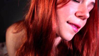 Petite amateur redheaded teen pisses and sucks cock - drtuber.com