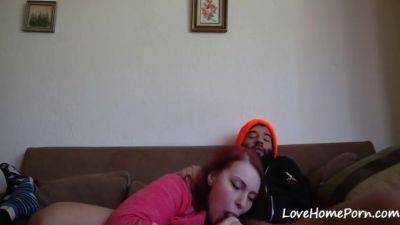 Amateur College Redhead Fucking Her Boyfriend - hclips.com