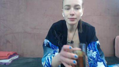 Small Tit Brunette Amateur Tugs On A Big Willie - upornia.com