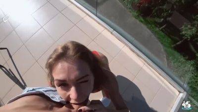 Amateur Mia Bandini: Outdoor Public Fuck with Deepthroat & Cum Swallowing - porntry.com