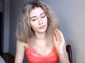 Russian Blonde Babe Masturbating her pussy on webcam - drtuber.com - Russia