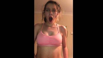 Amateur slut teen enjoys pov blowjob and hard fuck action - drtuber.com