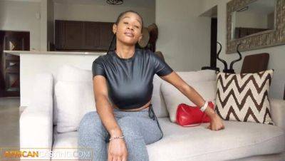 Shy Black Girl Turns Wild at Amateur Ebony Casting Call - xxxfiles.com