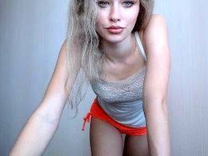 Naked Blonde Teen Girl Pussy Masturbation On Webcam - drtuber.com