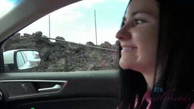 Amateur Violet Rain: Exploring Lava Flow in the Rain, POV-Style - xxxfiles.com