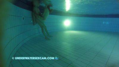 First Time Teen 18+ Couple Underwater Sex Part 2 - hclips.com