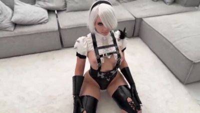 Sweetie Fox as 2B from NieR: Automata Gets Her Tight Pussy Fucked Every Which Way & Cum On Her Face - Amateur Cosplay - veryfreeporn.com