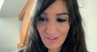 Cute curly brunette solo webcam masturbation - drtuber.com