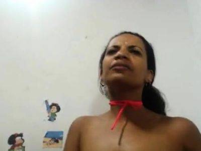 Colombian MILF Jackk Daryl Fingers Herself on Webcam - drtuber.com - Colombia