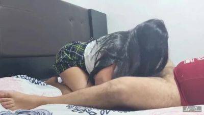 Young Latina Stepsister Creampie After School - Homemade Mexican Porn with Anny Kitty - xxxfiles.com - Mexico