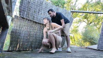 Amateur Hungarian MILF Anal Fuck in Hunting Hut with Big Natural Tits - porntry.com - France - Hungary