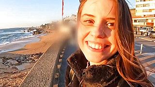 Hot and Romantic Couple Fuck on the Couch in Portugal Jamie Young - ah-me.com - Portugal