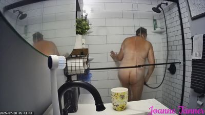 Found Hidden Cam Footage of My Mom Mrs. Joanne Tanner the Real Public Schoolteacher in the Shower on my Dad's Computer 3 - hclips.com