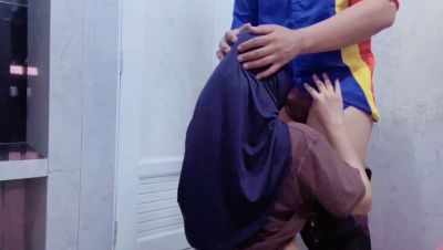 Indonesian Hijab Teen Fucked Hard in Public Toilet - Homemade HD - porntry.com - Malaysia - Indonesia