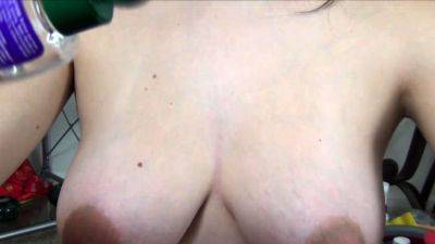 Great amateur video of Brunette POV oral sex - drtuber.com