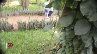 Spying on a Horny Couple Fucking in Public Park - Amateur Teen Sex - veryfreeporn.com - Colombia - Venezuela