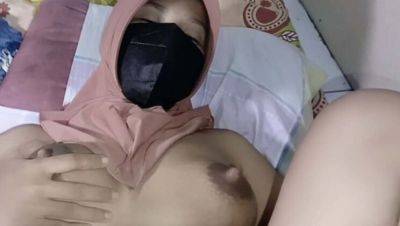 Hijab Wife Cheats with Big Natural Tits - Homemade Indonesian Fuck - porntry.com - Indonesia