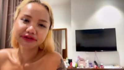 Asian Teen Blonde Rides Daddy in Reverse Cowgirl - Homemade 4K Porn - veryfreeporn.com