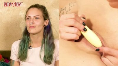 German Amateur Josi Masturbates with Vibrator - Solo Fingering & Wet Pussy Close-Up - xxxfiles.com - Germany