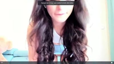 Brunette Solo Webcam Masturbation - drtuber.com