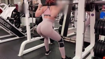 Booty Redhead Chick Enjoys Homemade Anal In Leggings - hotmovs.com