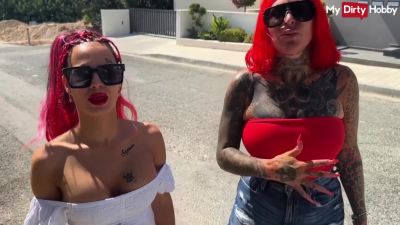 Dirty German Amateurs Humeyra Ophelia Have Kinky Threesome Pov - Cat Coxx - upornia.com - Germany