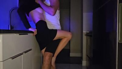 Petite Teen Moans Loud in Kitchen - Homemade Amateur Sex - xxxfiles.com