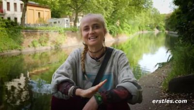 Blonde German Amateur Luna W Gets Wet in Shower - Dildo Action & Solo Masturbation - xxxfiles.com - Germany