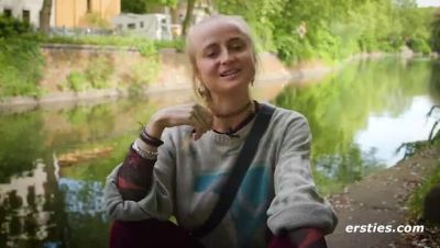 Blonde German Amateur Luna W Gets Wet in Shower - Dildo Action & Solo Masturbation - xxxfiles.com - Germany