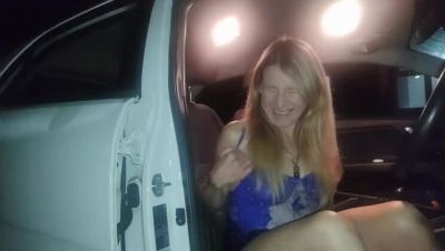 Beenie B Amateur Blonde Dogging in Car - Cum in Mouth Part 2 - veryfreeporn.com - Britain