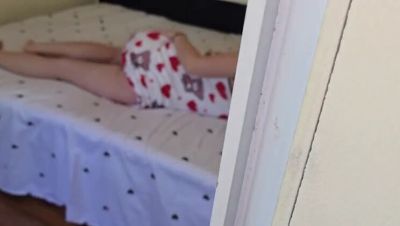 Stepdaughter Fucks Stepdad Hard in Same Room - Homemade Creampie - porntry.com